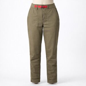 Outdoor Research Womens Shastin Quick Dry Pants Sz 4 Green Outdoor Hiking Belted